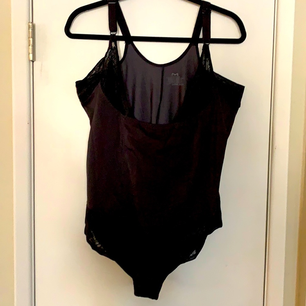 Maidenform Black Bodysuit size 4X